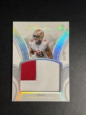 2025 Panini Flawless Mykel Williams Patches RC #/20 49ers Rookie