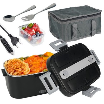 Elektrische Lunchbox 75W für Auto/LKW und Büro 12V 24V 220V Speisenwärmer 1.8L
