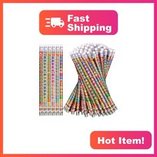 emzrivo Birthday Pencils Happy Birthday 120 Count 6 Styles