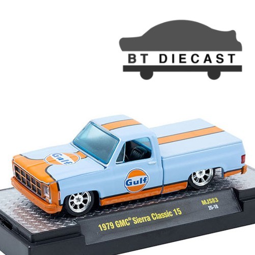 M2 1979 GMC シエラクラシック15カスタム　- ガルフ(チェイスカー) M2 1:64 1979 GMC Sierra Classic 15 Custom 