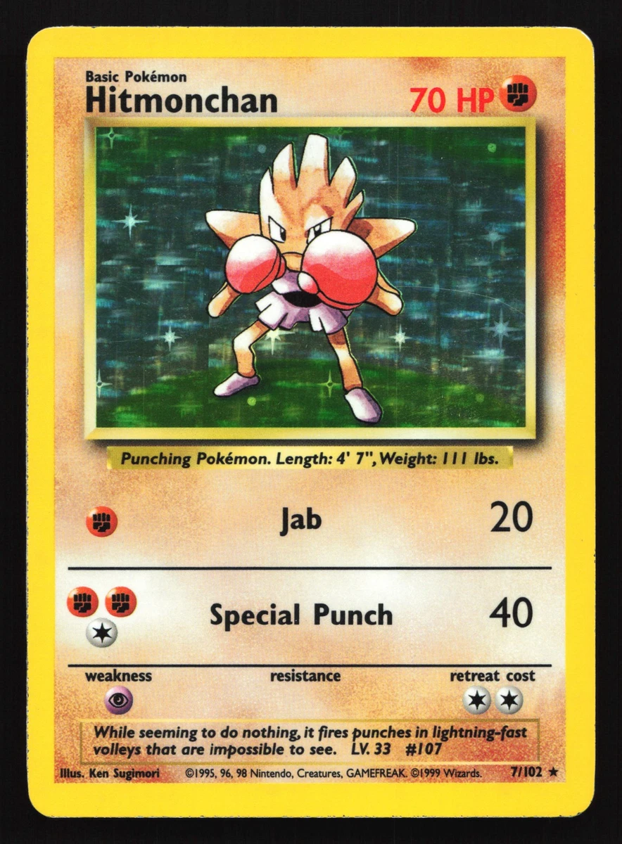 Hitmonchan Pokémon TCG Cards for sale | eBay