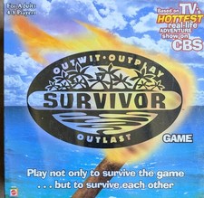 Vtg 2000 CBS Survivor Board Game 1st Edition ...