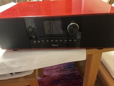 AudioBlock SR-200 MKII Smartradio mit Subwoofer Schwarz