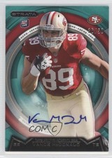 2013 Topps Strata Emerald Auto 36/50 Vance McDonald #13 Auto 4c6