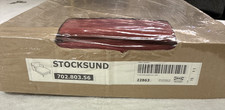 Ikea STOCKSUND Chaise Lounge Chair Red Slipcover 702.803.56 New In Box
