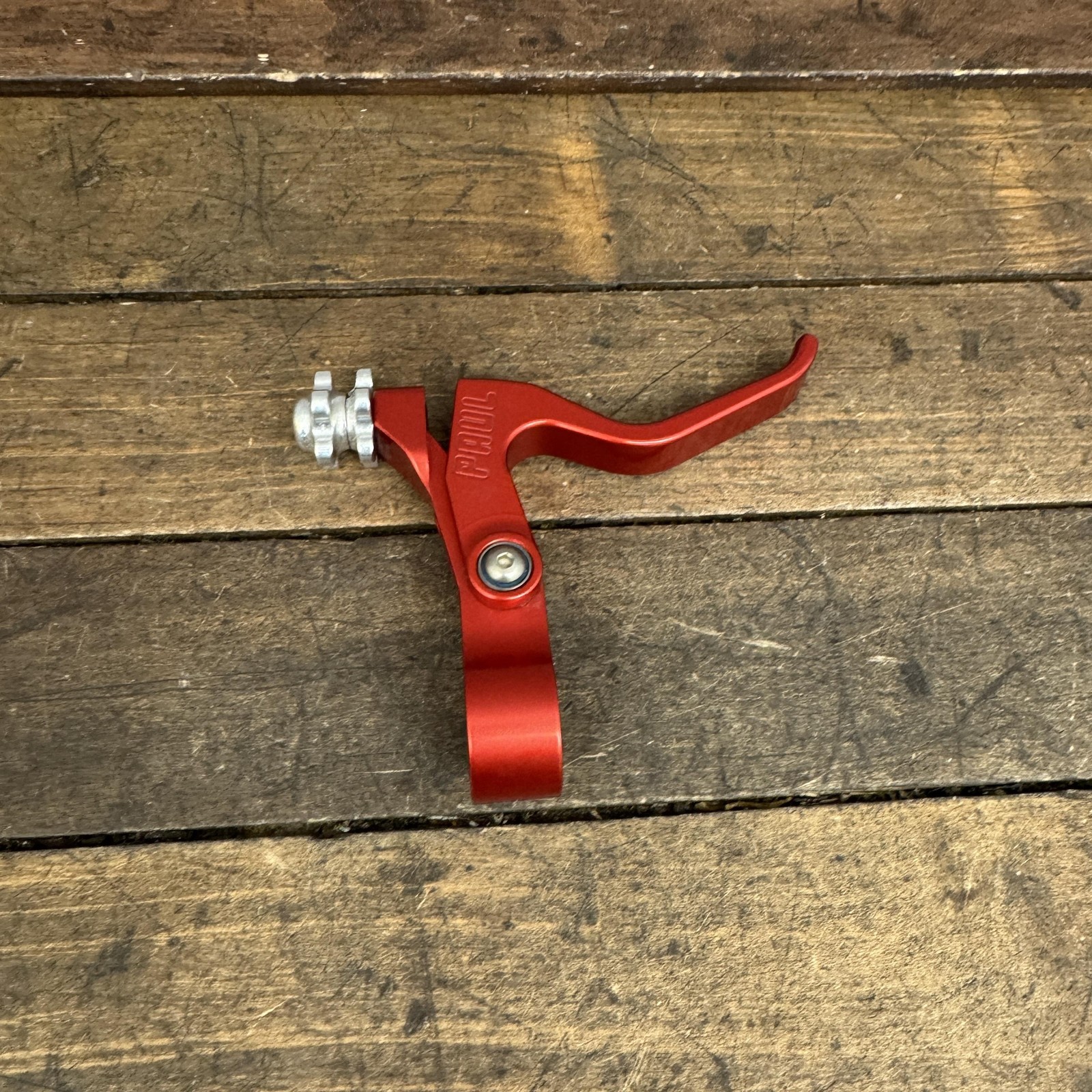 Paul Brake Lever Single Red Alloy 22.2mm Clamp MTB BMX Flat Bar Bike USA Made