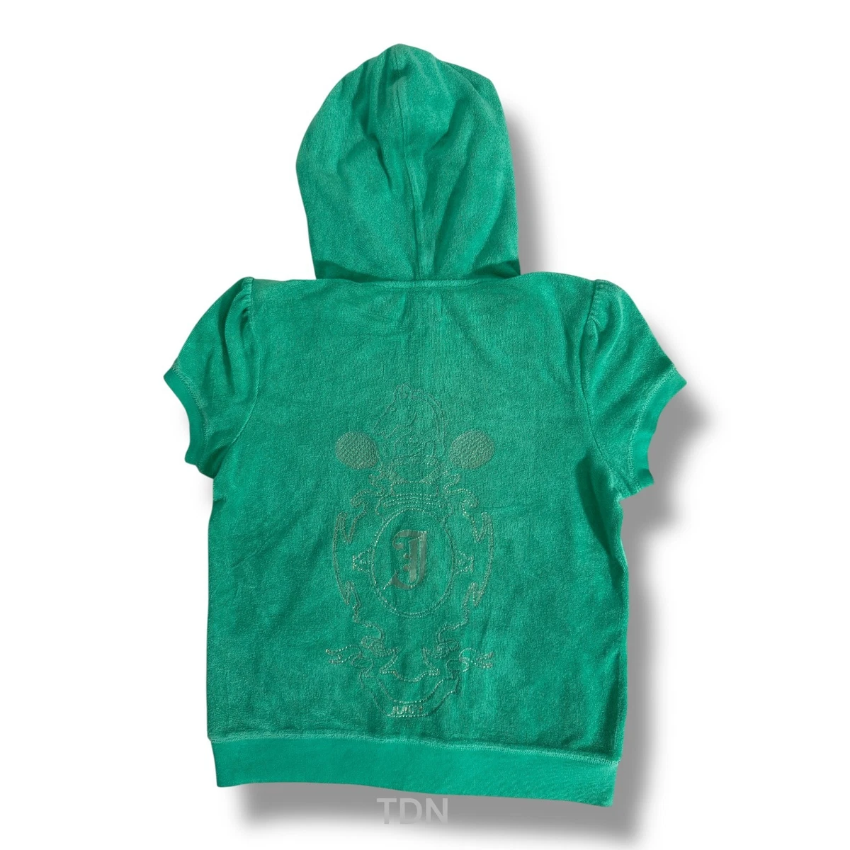 Juicy Couture Short Sleeve Green Hoodies & Sweatshirts for Women