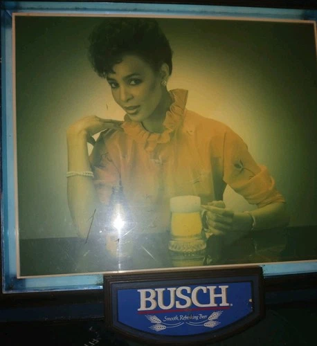 Vintage  Busch Beer  Illuminated Pub Sign