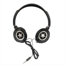Sound Wired Headphones over Ear Headset Bass Hifi Sound Music Stereo Earphones F