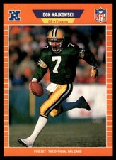 Don Majkowski RC 1989 Pro Set #133 Green Bay Packers 32699 Football Card