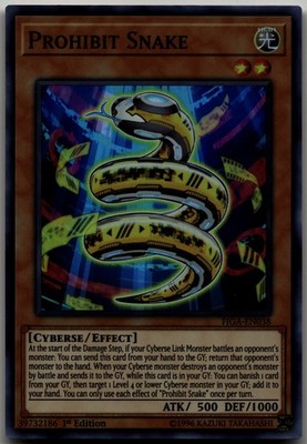 Prohibit Snake Super Rare Fists of the Gadgets FIGA-EN038 LP