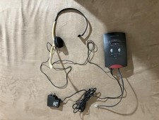 Plantronics S11 Headset System Adjustable Headband Vol. Control. Tested & Works