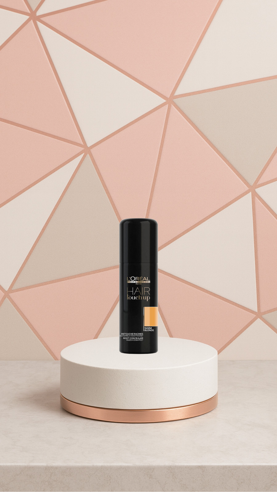 Retouche racine Blond Doré spray correcteur de repousses haute couvrance