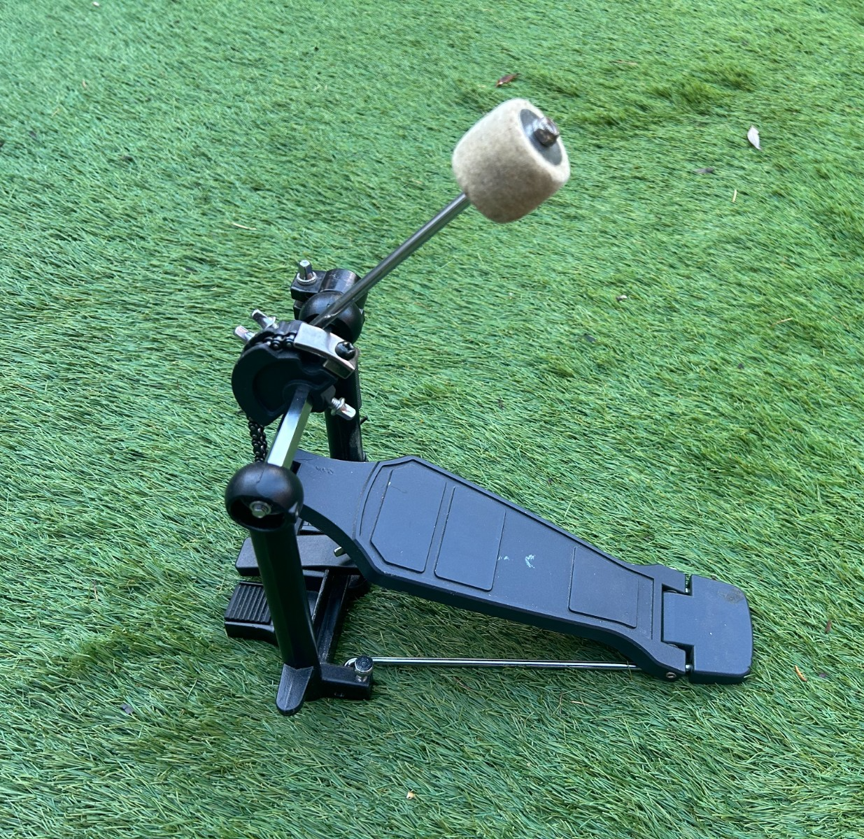 dRUM Chain drive Single Bass Drum Kick Pedal Black photo 1
