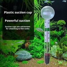 Digital Floating Aquarium Vertical Thermometer with Suction Fish Tank- Cup I6A6