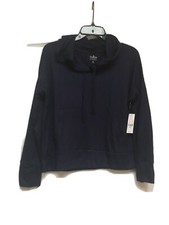 SOHO Street Navy Blue Hoodie Women Size S