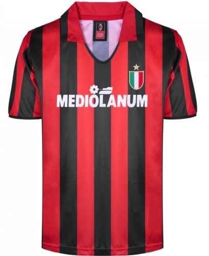 MARCO VAN BASTEN SIGNED AC MILAN OFFICIAL RETRO FOOTBALL SHIRT SEE PROOF + COA - Picture 3 of 4