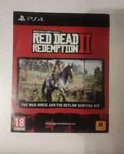 [Game Add On] Red Dead Redemption 2 War Horse & Outlaw Survival Kit PS4