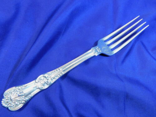 TIFFANY ENGLISH KING STERLING SILVER PLACE FORK NO BEVEL - VERY GOOD CONDITION - Picture 1 of 7