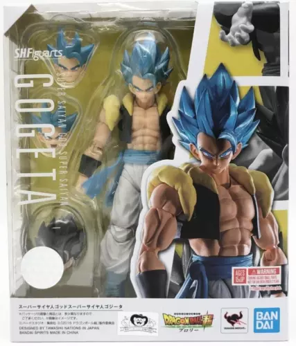 Dragon Ball S.H. Figura de acción Figuarts estatua Gogeta SSGSS Toriyama anime JP
