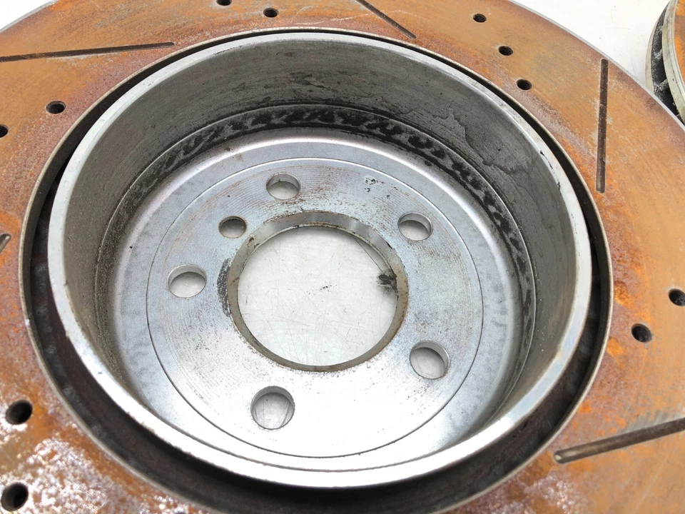 BMW 650i F06 2012-2018 tracción trasera rotores de freno de disco trasero X2 OEM. Foto 4 de 4