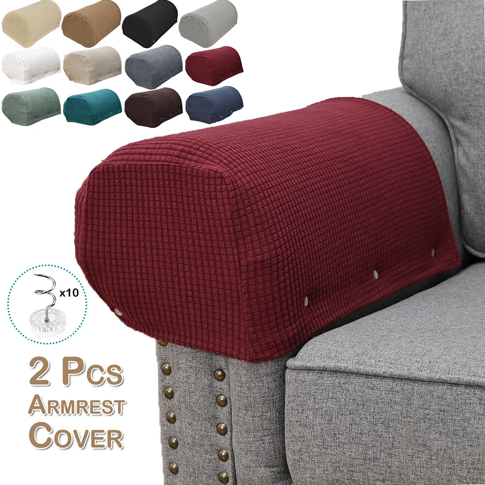 Elastic Sofa Couch Armrest Covers Recliner Arm Cover Stretch Chair Arm Protector