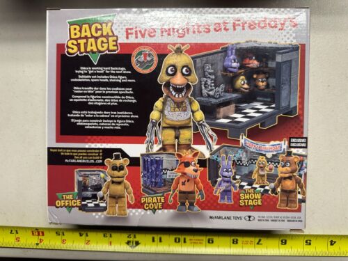 McFarlane FNAF Five Nights At Freddys BackStage Set & Chica Fig Neu nicht mehr im Handel erhältlich 2016 - Bild 2 von 2