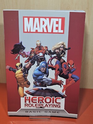 Marvel Heroic Roleplaying Basic RPG game Softcover