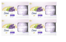 Dove Milk Swirls Bath Bombs Lavender Honey Macaron Sulfate Free 2 x 2.8oz 4Box