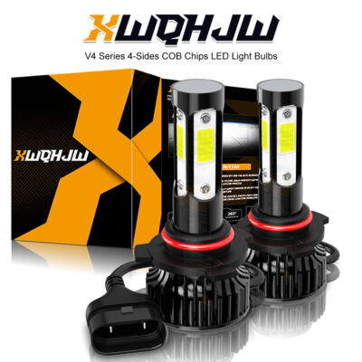 LED Headlight Bulbs – 9005 HB3 6000K High/Low Beam Kit For Ford Taurus 2010-2012