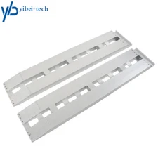 60'' x 12'' Aluminum Ramps 6500Lbs Car Trailer Truck Ramps Hook End 1 Pair