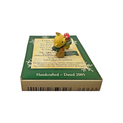 2005 HALLMARK Keepsake Ornament Love to Shop Forever Friends MINIATURE Bear - Picture 12 of 19