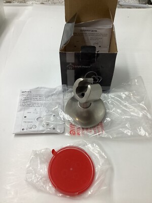 Bright Shower Genuine OEM PWB1210-02 Suction Wall Bracket, Brushed Nickel