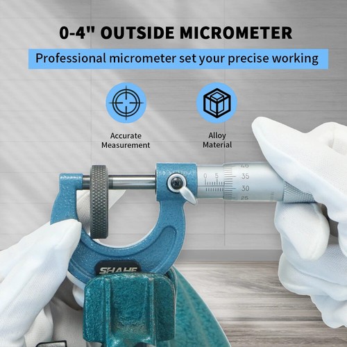 0-25mm 25-50mm 50-75mm 75-100mm Micrometer Gauge Meter Micrometer Measuring Tool - Picture 9 of 13