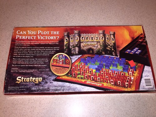 Stratego Board Game 1996 Classic Battlefield Strategy Game Complete Vintage MB - Picture 8 of 8