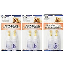 Four Paws 3 Pack of Pet Nurser Kits, 2 Bottles each