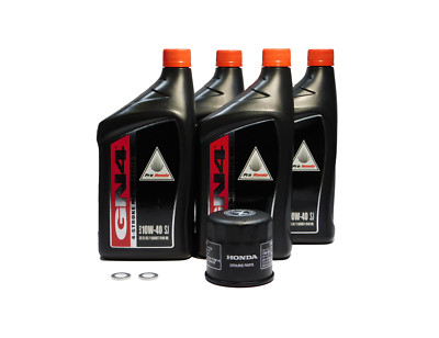 2002-2005 Honda VTX 1300 C R S, VTX1800 1 2 3 C F N R S OEM Oil Change Kit H18