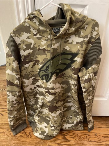 Philadephia Eagles Nike Salute To Service Pullover Hoodie Sweatshirt - XL