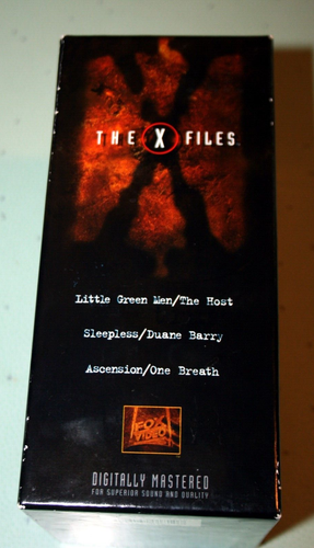 X-Files 2nd Season 6 Episodes 3 Tape VHS Box Set # One 1997 Duchovny Anderson - Picture 8 of 9