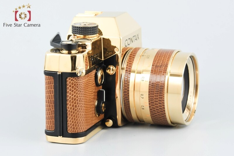 CONTAX RTS Gold w/ Planar 50/1.4 Lens 50th Anniversary | eBay