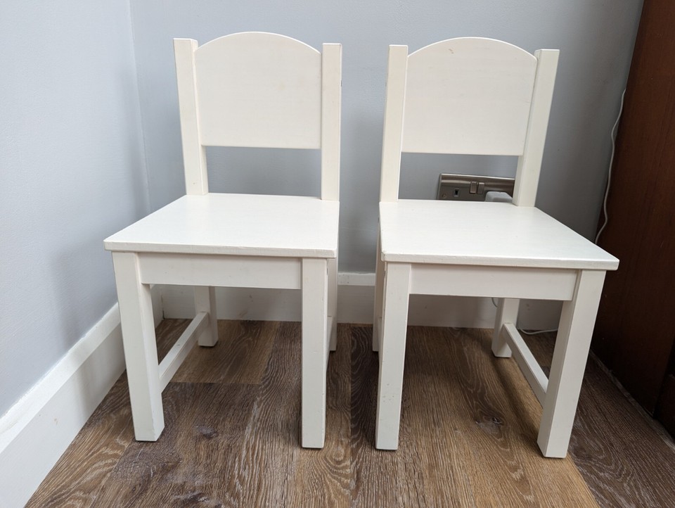 Ikea Kritter kids table and 2 Sundvik chairs eBay