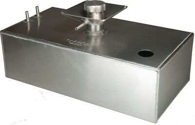 6 Gallon Aluminium Fuel Tank with Splash Bowl & Sender Hole - OBPFTSSB02