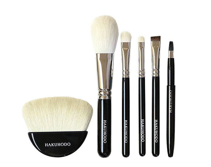 HAKUHODO Makeup Brushes Tips specially selected Basic 6 piece set eBay