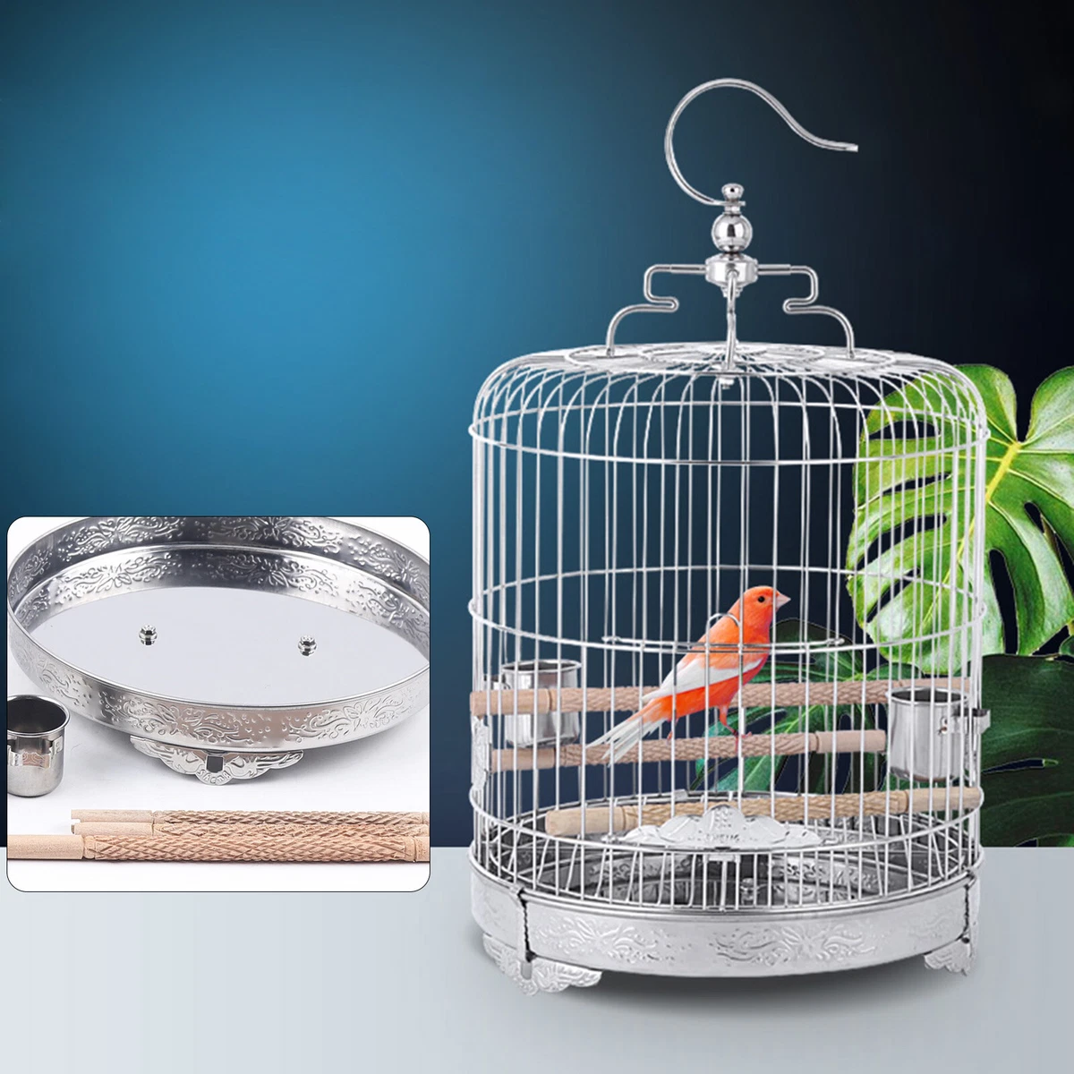 Parrot top carry cage