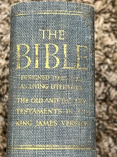 The Bible to be Read as Living Literature KJV 1936 Simon And Schuster