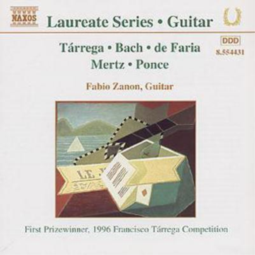 John Taylor Guitar Recital: Fabio Zanon (Terrega/Bach/de Faria/Mertz/Ponce) (CD)