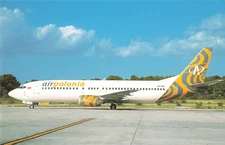 Postcard Airline AIR POLONIA SP-KPI Boeing 737-4Q8 Unposted CC9.