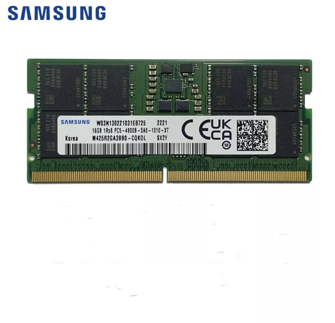 Samsung DDR5 4800 16GB x2 （32GB） Sam Original 32GB (2x16GB) DDR5 4800MHz PC5-38400 UDIMM