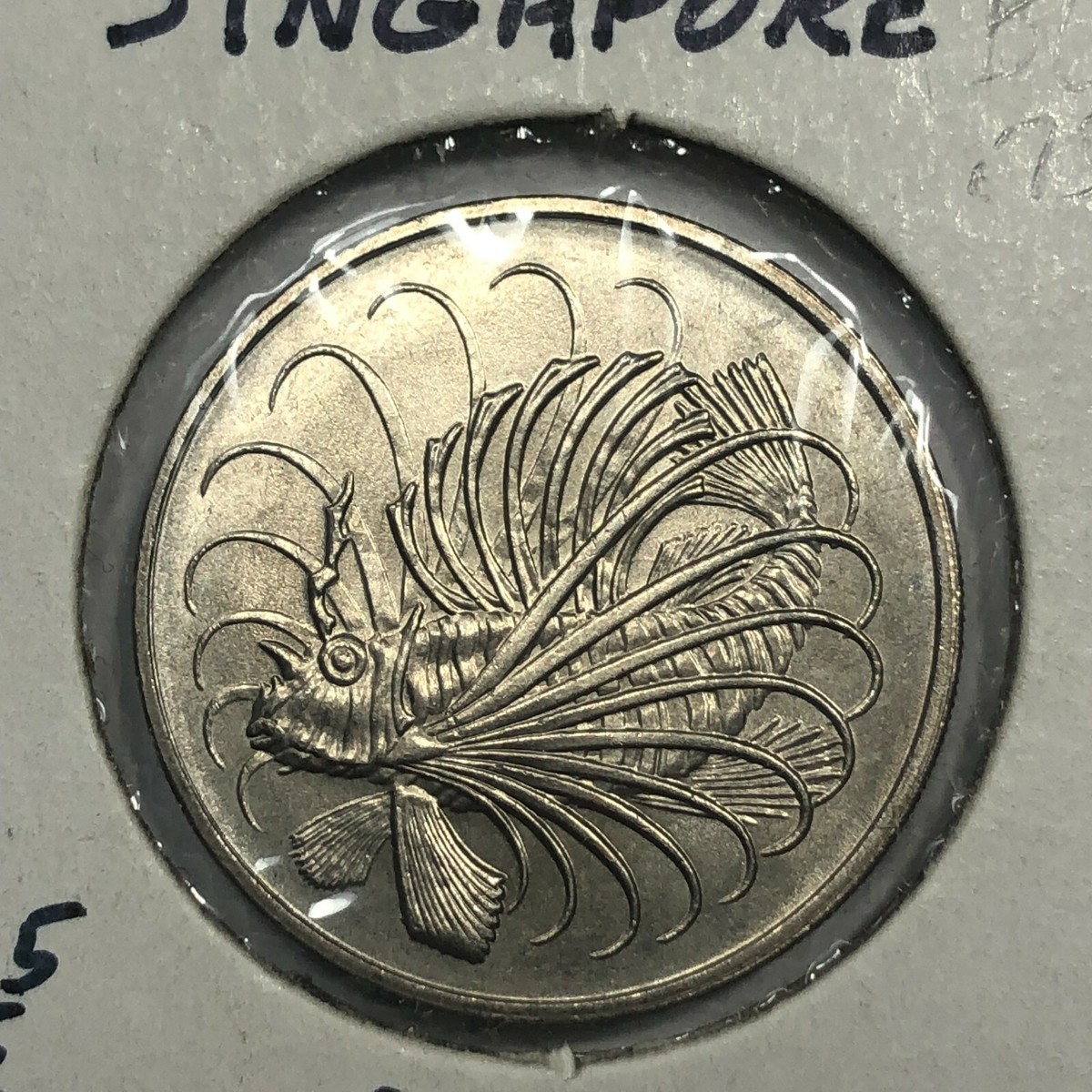 1977 Singapore Uncirculated 50 Cent Foreign Coin #1042 | eBay