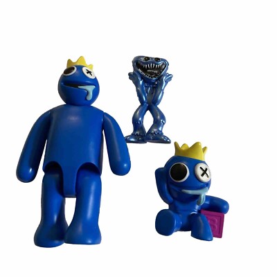 Happy Blue Rainbow Friends &Enchanted Mob PhatMojo Poppy Playtime